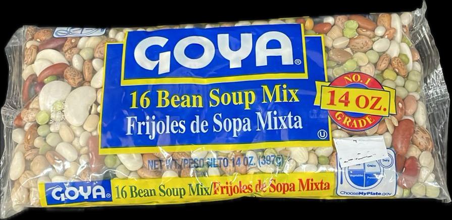 GOYA 16 BEAN SOUP MIX 14 OZ