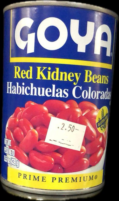 GOYA RED KIDNEY BEANS 15.5 OZ