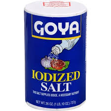 GOYA IODIZED SALT  26 OZ