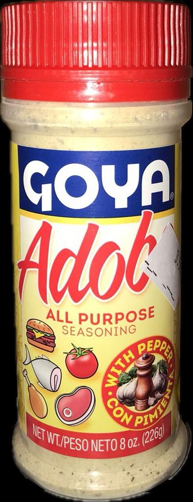 ADOBO ALL PURPOSE SEASONING HOT CHILE PEPPER 8oz