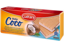 CUETARA COCONUT FLAVOR WAFERS