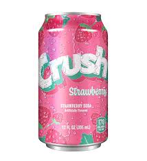 CRUSH STRAWBERRY 12OZ CAN