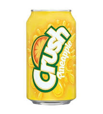 CRUSH PINEAPPLE 12OZ CAN
