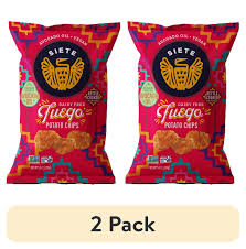 FUEGO POTATO CHIPS 2 BAGS