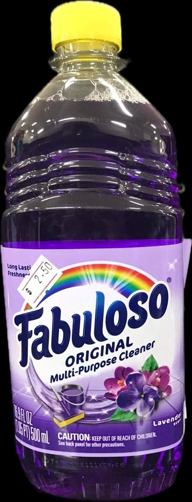 FABULOSO LAVENDER MULTI PURPOSE CLEANER 24/16.9 OZ