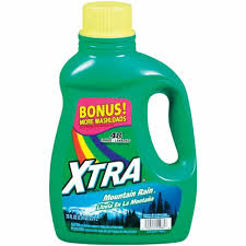 XTRA LIQUID LAUNDRY DETERGENT MOUNTAIN RAIN 6/57.6 oz