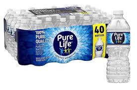 PURE LIFE PURIFIED WATER 40 PK 16.9 OZ