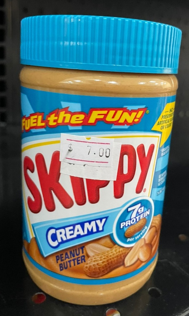 SKIPPY CREAMY PEANUT BUTTER 16.3OZ