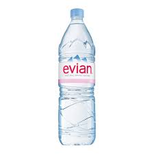EVIAN WATER  1.5 Liters