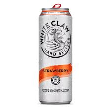 WHITE CLAW STRAWBERRY  19.2 oz cans