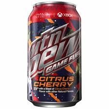MTN DEW GAME FUEL CITRUS CHERRY 12OZ CAN 