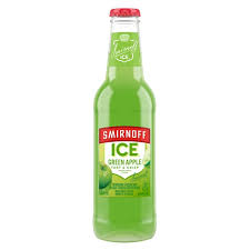 Smirnoﬀ Ice Green Apple Flavored  11.2OZ BOTTLE