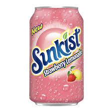 Sunkist Lemonade/strawberry  12oz