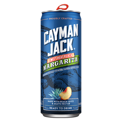  Cayman Jack Sweet heat PEACH  12oz can