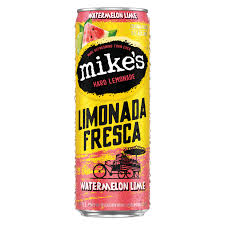 MIKES HARD SELTZER Watermelon Lime Limonada  12oz Cans  