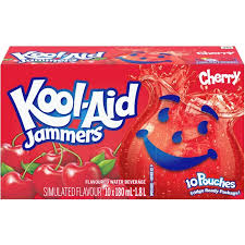 Koolaid Jammers Cherry Box of 10   