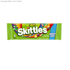 SKITTLES SOUR CANDIES 3.3oz