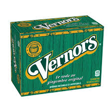  Vernors  Ginger Soda 12oz CASE OF 24