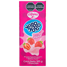 ALPINA YOGO YOGO STRAWBERRY 6.53 OZ CASE OF 24