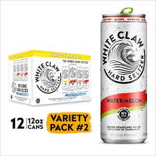 WHITE CLAW HARD SELTZER 19.2 OZ PACK OF (12)