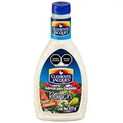 CLEMENTE JACQUES RANCH SALAD DRESSING BOTTLE 473ML