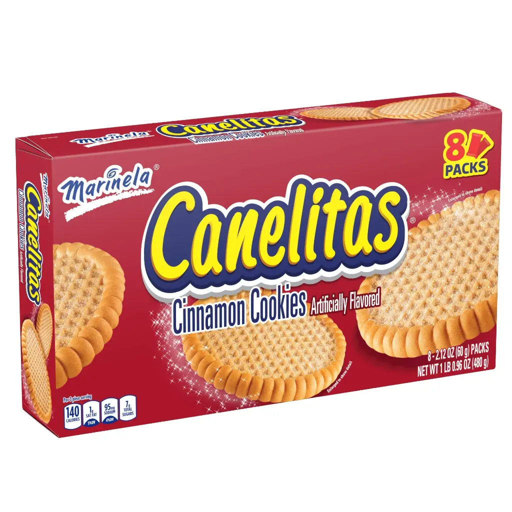 CANELITAS MARINELA COOKIE BOX