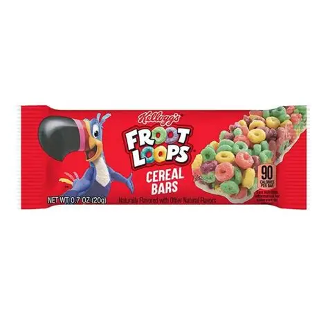 KELLOGG'S FROOT LOOP CEREAL BARS 18G