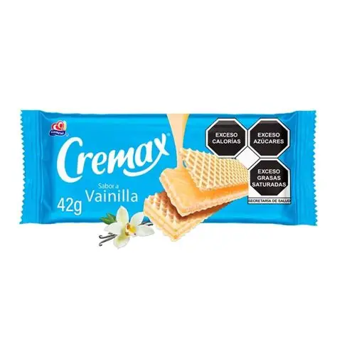 CREMAX VANILLA WAFFER COOKIES 42G