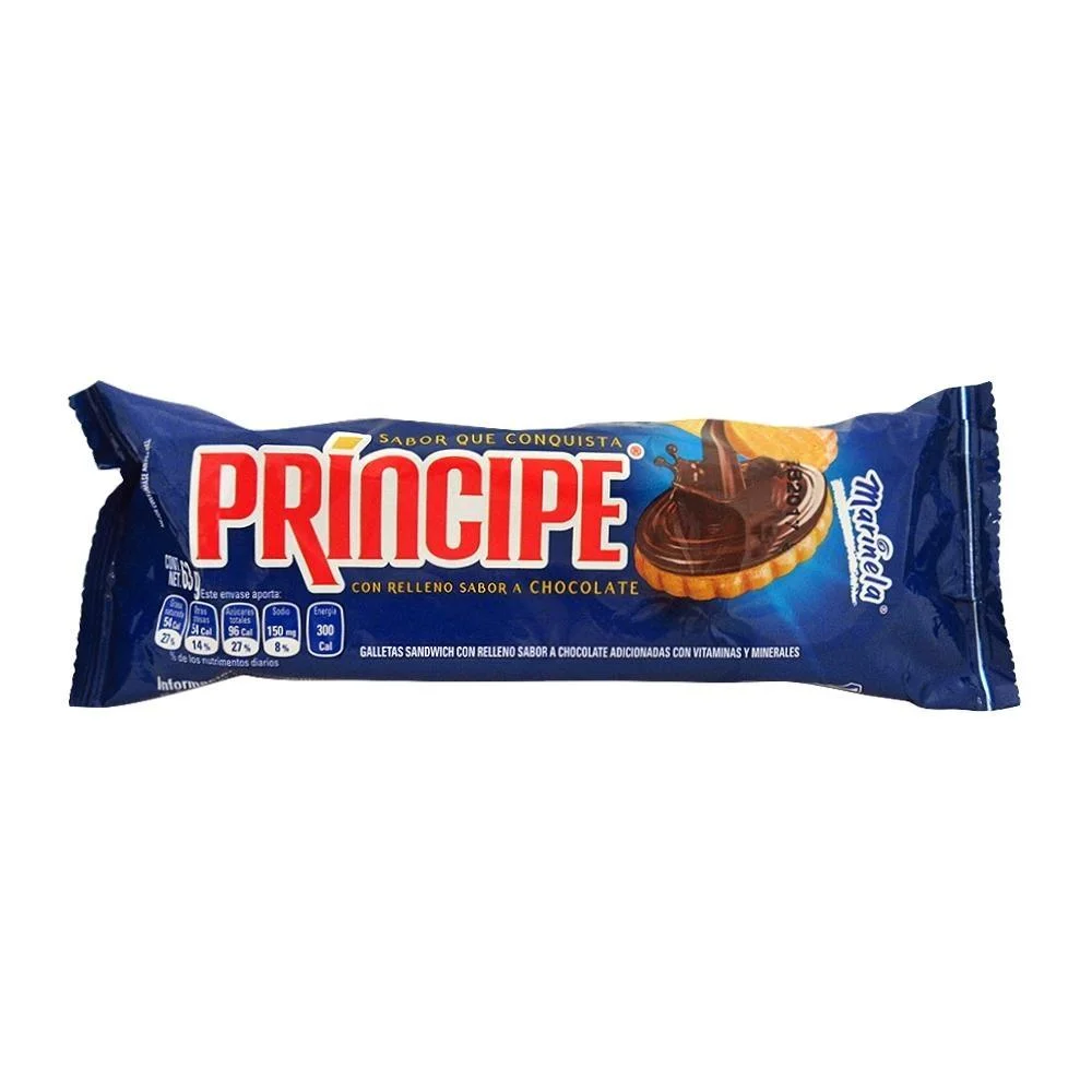 PRINCIPE CHOCOLATE COOKIES 63G