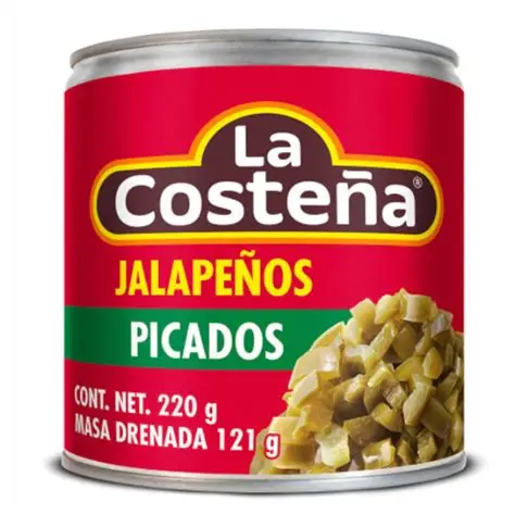 LA COSTENA JALAPENOS PEPPER SLICED 220G