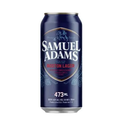 SAMUEL ADAMS BEER BOST LAGER CAN 16 OZ
