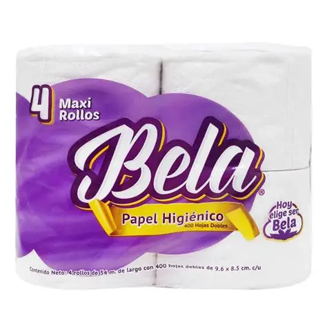 BELA TOILET PAPER 400 HD 4 ROLLS