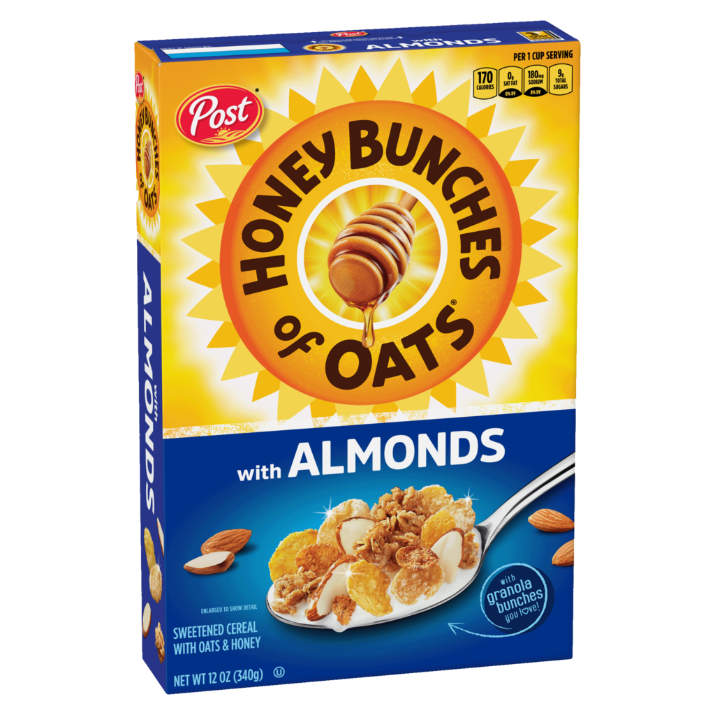 HONEY BUNCHES CEREAL WITH ALMOND 1.13KG