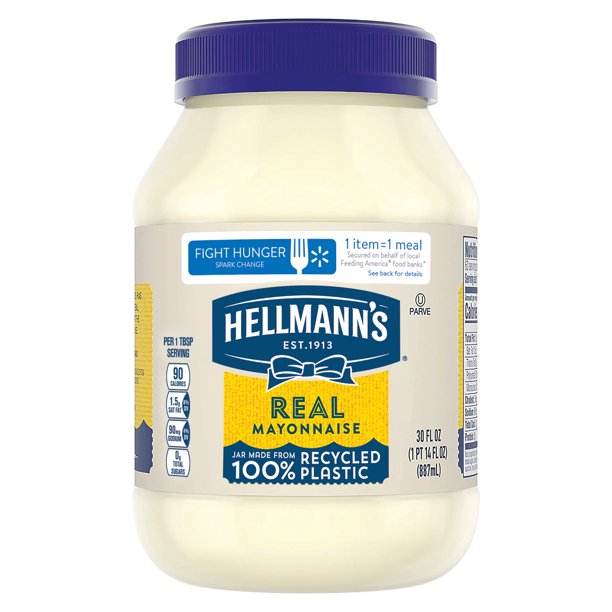 HELLMANN'S REAL MAYONNAISE 64oz 
