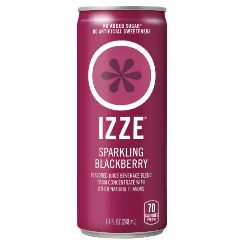 IZZE SPARKLING BLACKBERRY CAN 8.4oz