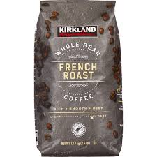 KIRKLAND WHOLE BEAN COFFEE FRENCH ROAST 2.5LB