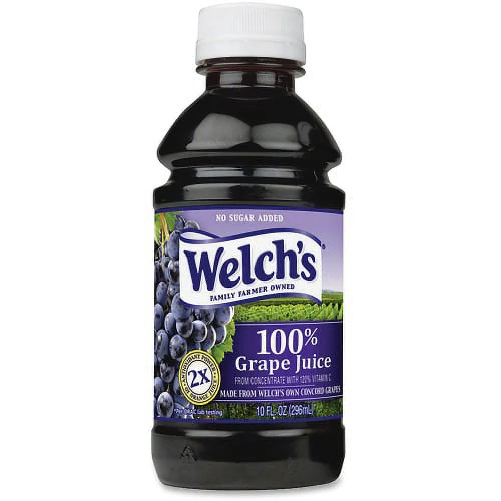 WELCH'S 100% GRAPE JUICE 10oz