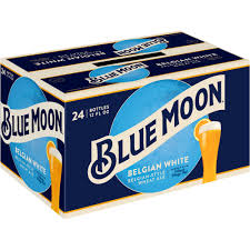 BLUE MOON BELGIAN WHITE CAN 12oz CASE 24