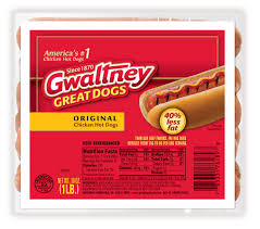 Gwaltney, Great Dogs Chicken Franks, 24/16oz 