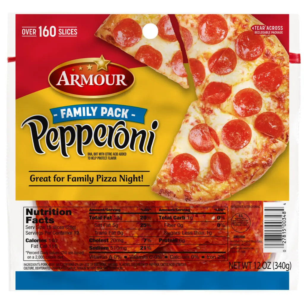 Armour Pepperoni, 12-5oz pack