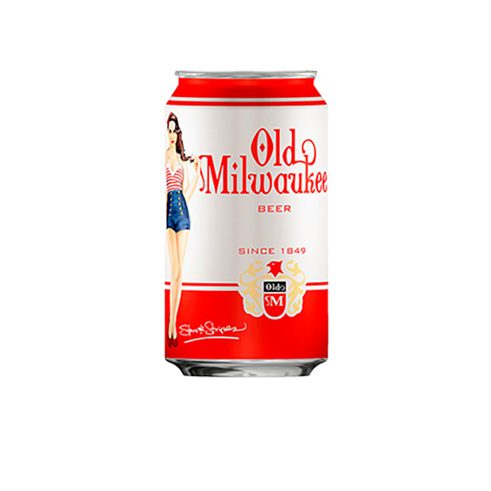 OLD MILWAUKEE BEER 12oz