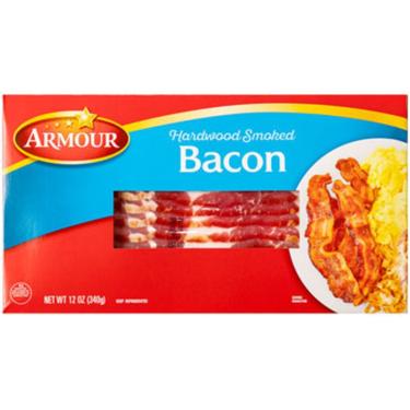 Armour Bacon Hickory smoked 12-10 oz (Lr:12, Pt:96)							
