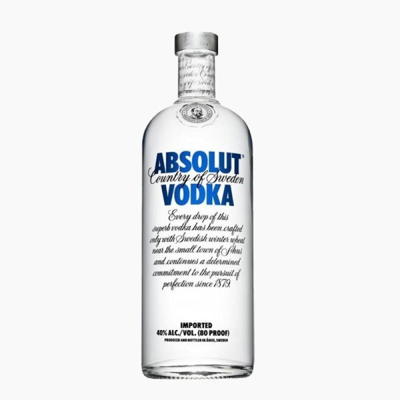 Absolut Original Vodka 1 Liter Bottle