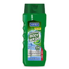 LUCKY SUPER DEODORANT BODY WASH ORIGINAL SCENT 120Z FOR MEN