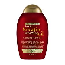 OGX KERATIN SMOOTHING OIL FRIZZ FREE CONDITIONER 13oz 