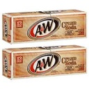  A&W Cream Soda 12 oz CASE OF 24