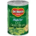DEL MONTE FRESH CUT GREEN BEANS CAN 14.5oz