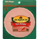 Eckrich, Tick sliced Bologna,9-12oz			
